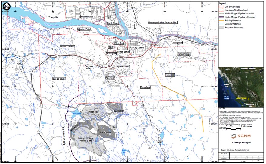 Figure 7: Kamloops Neighbourhoods and City Development Boundary