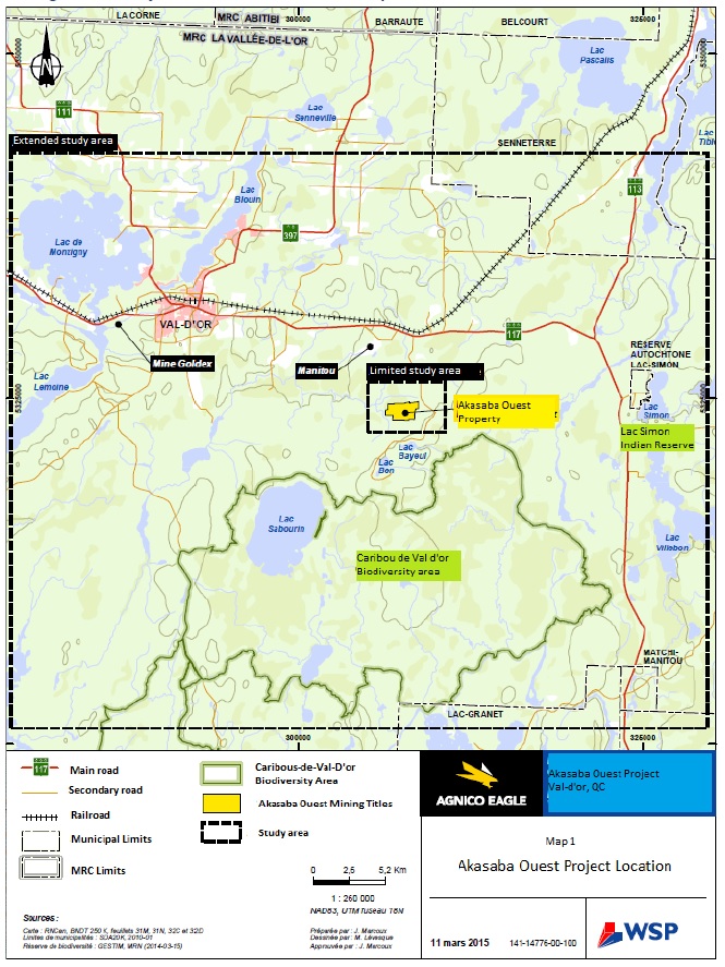 Figure 1: Project Location and Limited Study Area