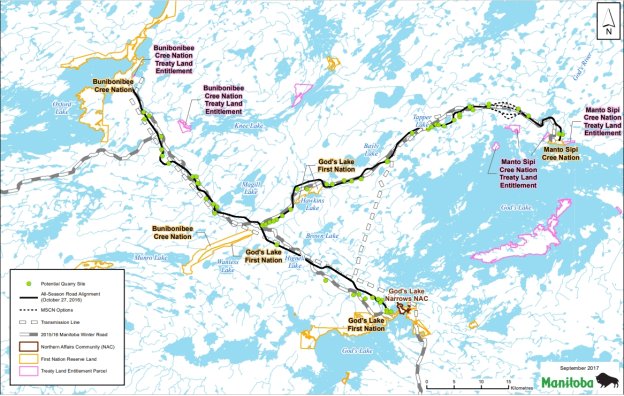 Figure 5: Potential Quarry Site Locations