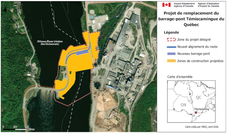 Figure 1. Zone du projet désigné