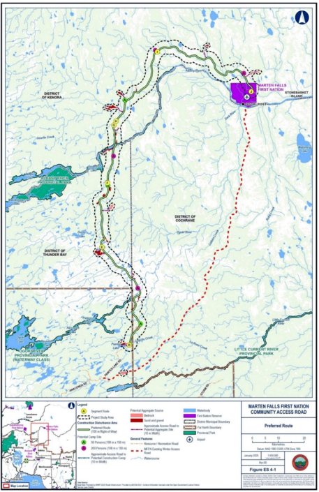 Figure 1: Project location and key components